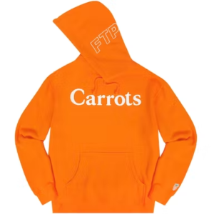 FTP Carrots Logo Orange Hoodie